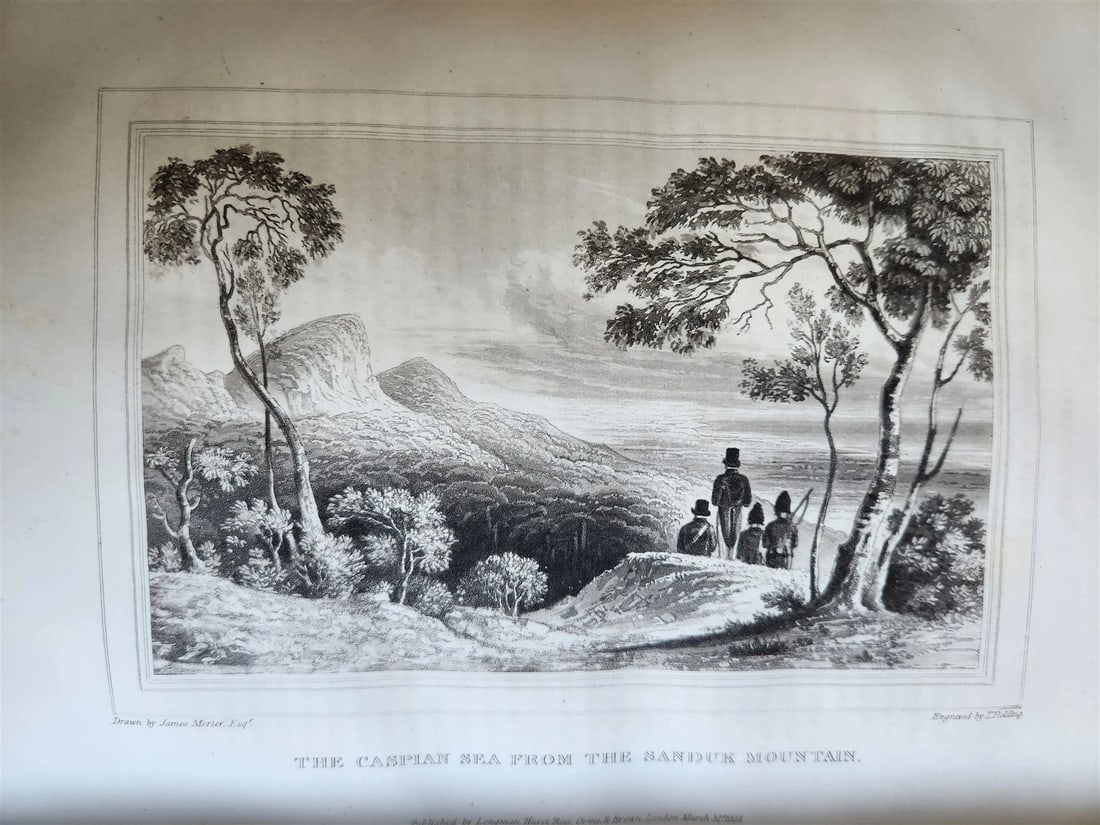 1818 JORNEY through PERSIA ARMENIA & ASIA MINOR to CONSTANTINOPLE antique MORIER - 5