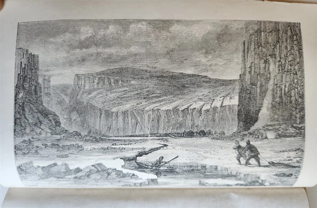 1860 NARRATIVE of DISCOVERY OF THE FATE of SIR JOHN FRANKLIN antique ILLUSTRATED - 11