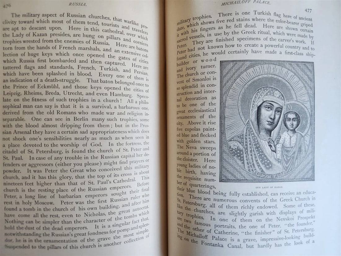 1879 AROUND THE WORLD with GENERAL GRANT 2 VOLUMES antique ILLUSTRATED - 7