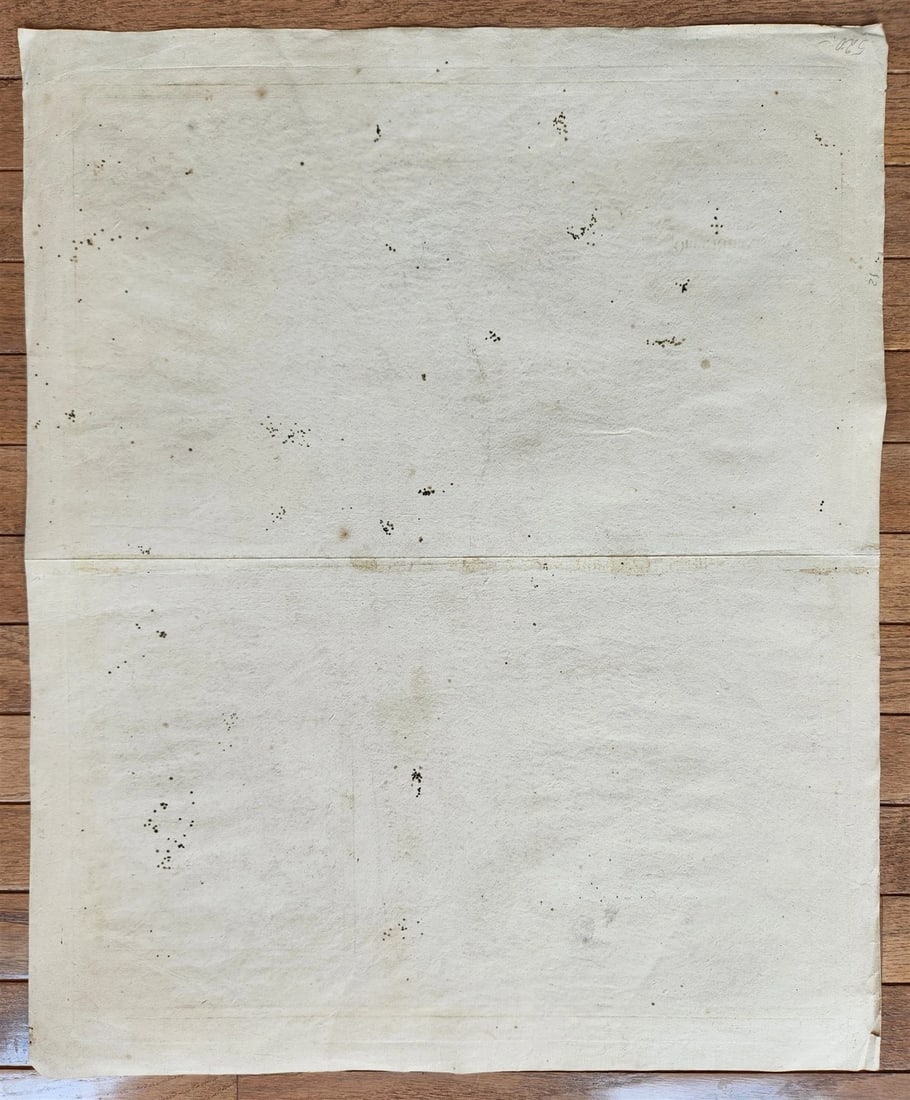 1803 GERMANY Upper Rhenish Circle antique MAP - 7