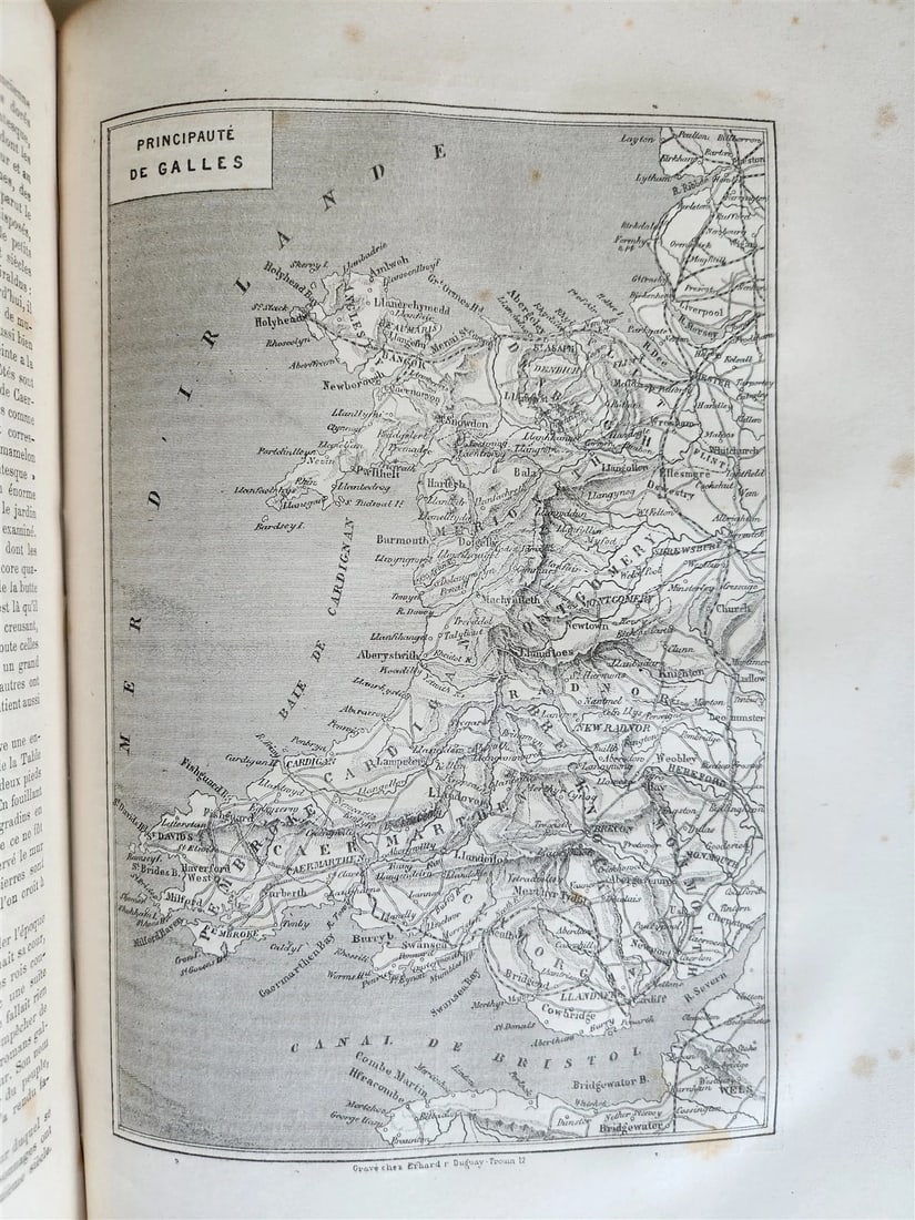 1867 HISTORY of VOYAGES ILLUSTRATED antique AFRICA and SOUTH AMERICA TRAVELS - 11