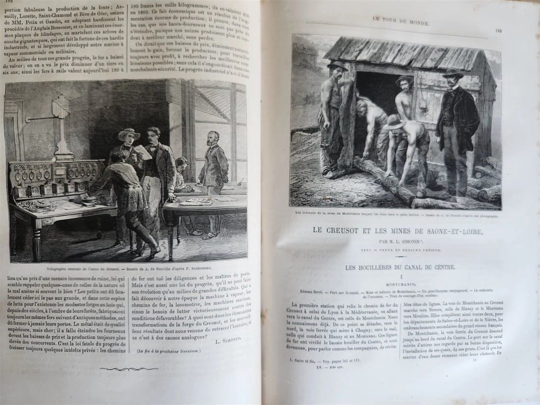 1867 HISTORY of VOYAGES ILLUSTRATED antique AFRICA and SOUTH AMERICA TRAVELS - 17