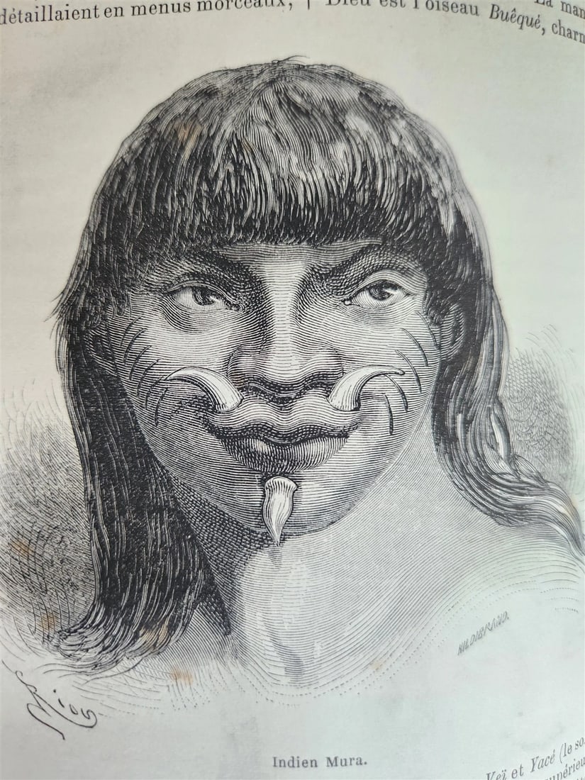 1867 HISTORY of VOYAGES ILLUSTRATED antique AFRICA and SOUTH AMERICA TRAVELS: Title: 1867 HISTORY of VOYAGES ILLUSTRATED antique AFRICA and SOUTH AMERICA TRAVELS Description: LE TOUR DE MONDE Nouveau Journal des Voyages. Publie sous la direction de E.Charton. [Published under t