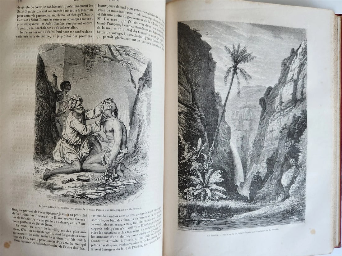 1862 HISTORY of VOYAGES ILLUSTRATED antique RUSSIA S.AMERICA ARABIA SCANDINAVIA - 16