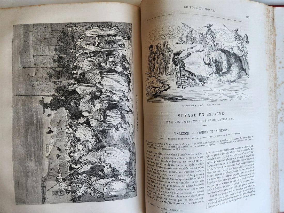1862 HISTORY of VOYAGES ILLUSTRATED antique RUSSIA S.AMERICA ARABIA SCANDINAVIA - 6