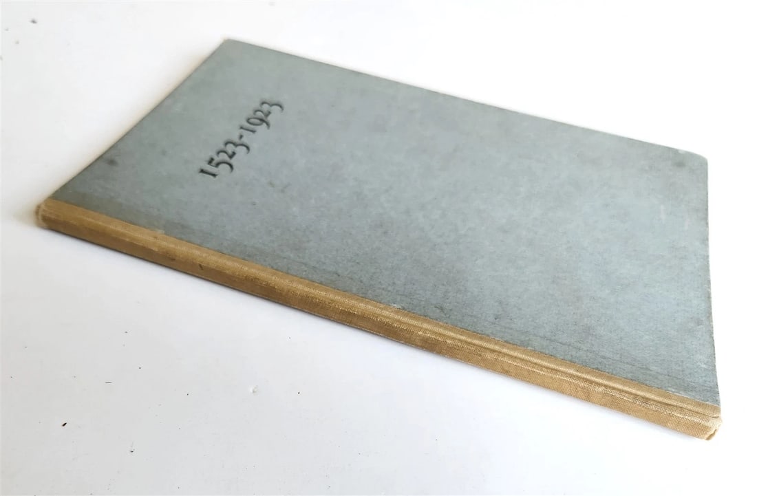 1922 CALENDAR FOR THE YEAR 1923 w/ 1523 12 Ages of Man plates antique - 2