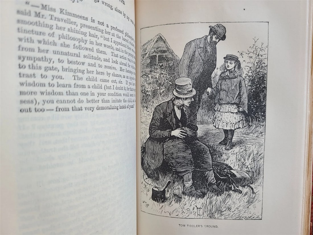 1900 COMPLETE WORKS of CHARLES DICKENS antique 30 VOLUMES in ENGLISH - 6