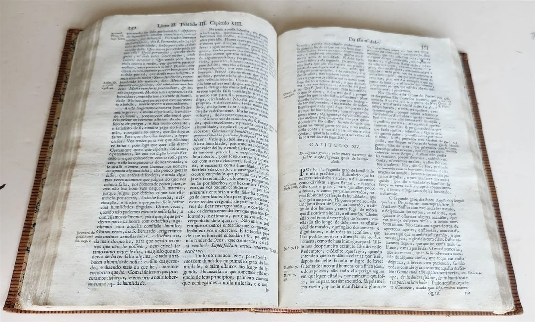 1762 JESIUT THEOLOGY FOLIO in PORTUGUESE antique by AFFONSO RODRIGUES - 7