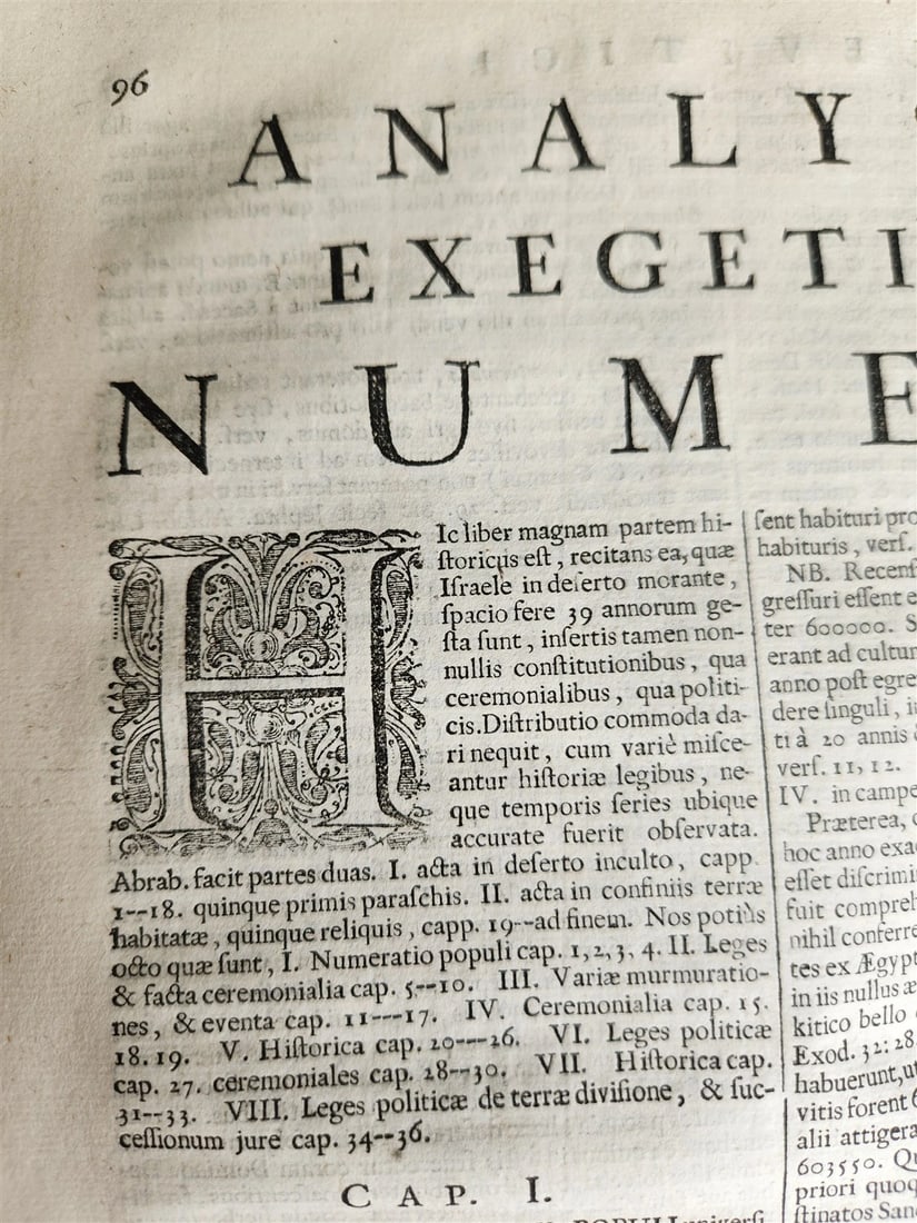 1685 5 VELLUM BOUND FOLIOS antique analytica practica problematica & philologica - 12