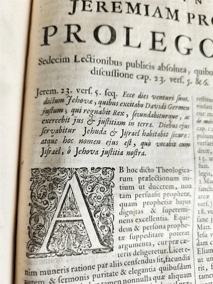 1685 5 VELLUM BOUND FOLIOS antique analytica practica problematica & philologica - 16