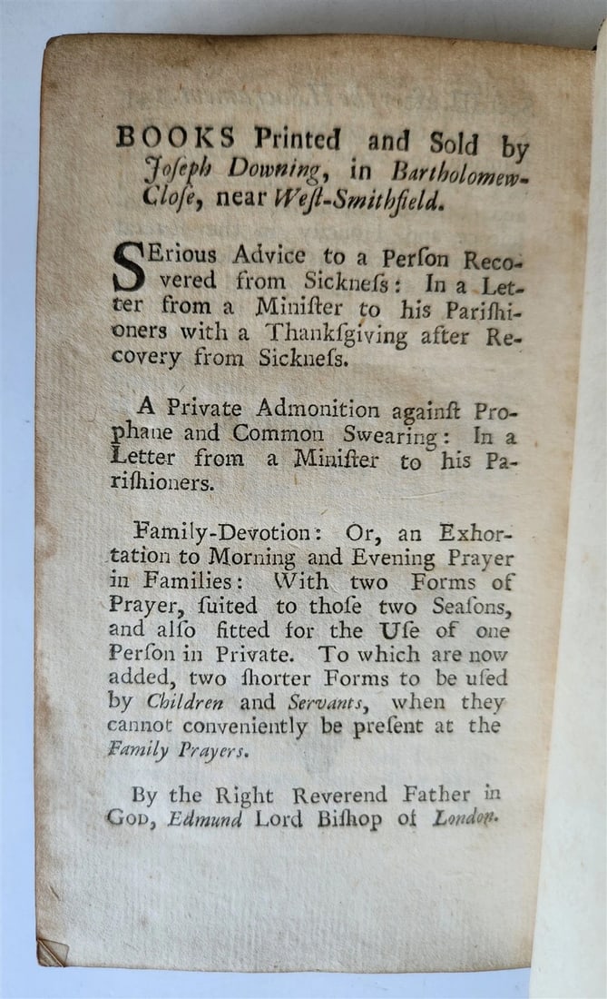 1724 THE REASONABLE COMMUNICANT in ENGLISH antique ORIGINAL BINDING - 9