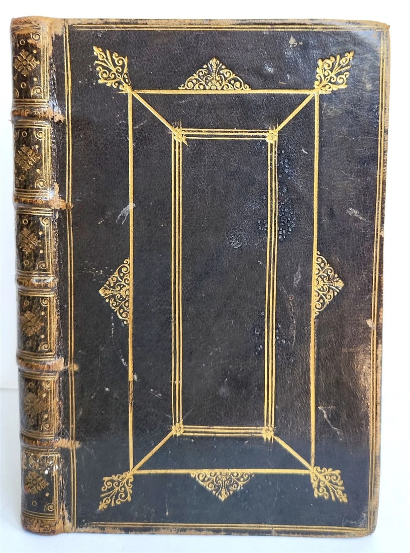 1721 ORTHODOX COMMUNICANT in ENGLISH w/ 82 ENGRAVINGS antique ORIGINAL BINDING - 5