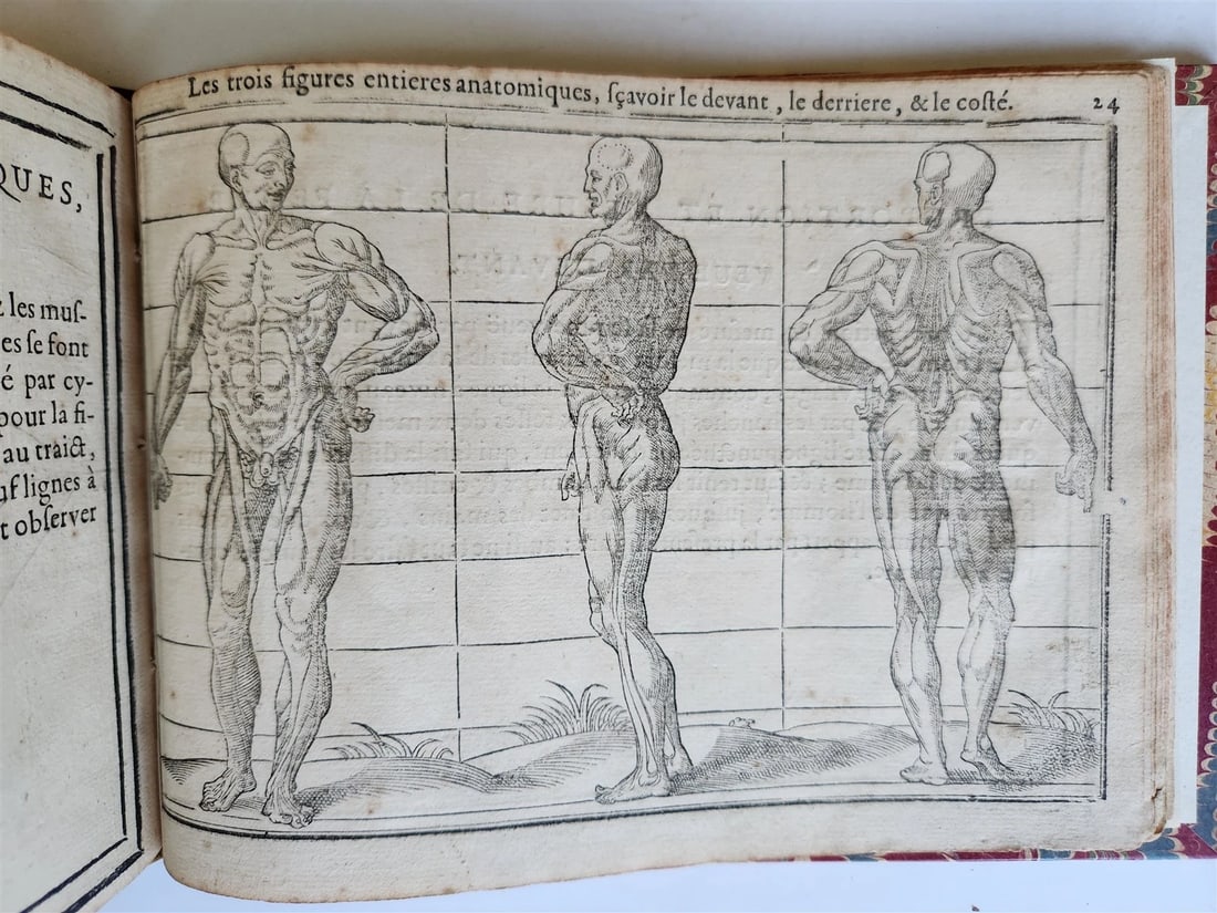 1676 DRAWING BOOK by Jean Cousin antique ILLUSTRATED w/ 33 MAGNIFICENT WOODCUTS - 18