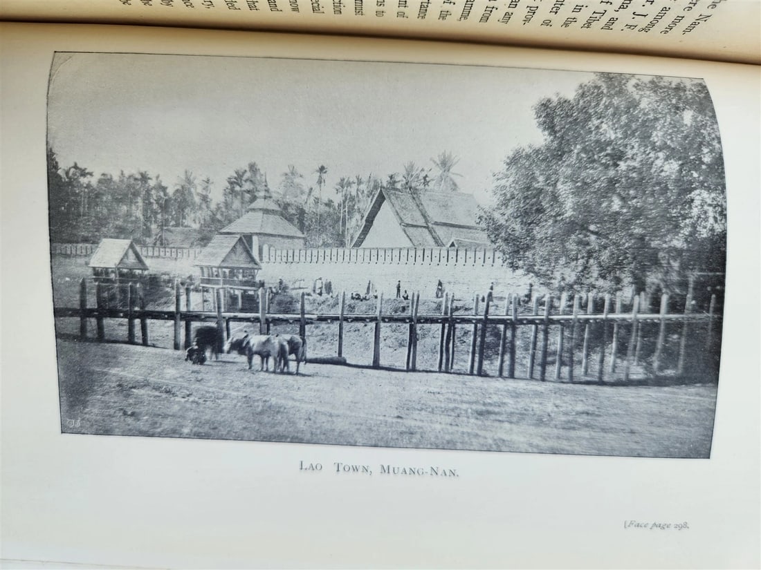 1905 FURTHER INDIA EXPLORATION in BURMA MALAYA SIAM INDO-CHINA antique ILLUSTR. - 10