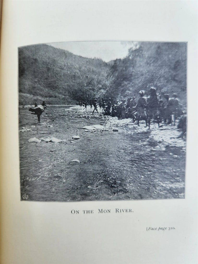 1905 FURTHER INDIA EXPLORATION in BURMA MALAYA SIAM INDO-CHINA antique ILLUSTR. - 8