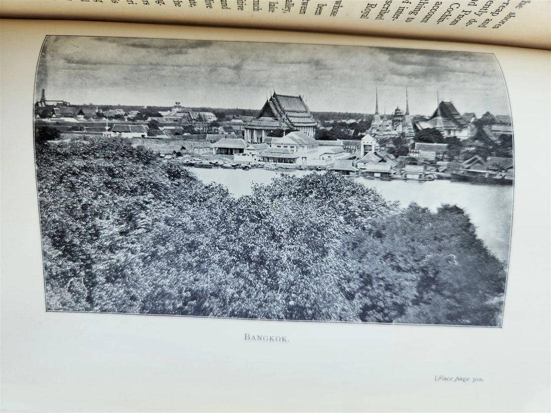 1905 FURTHER INDIA EXPLORATION in BURMA MALAYA SIAM INDO-CHINA antique ILLUSTR. - 9