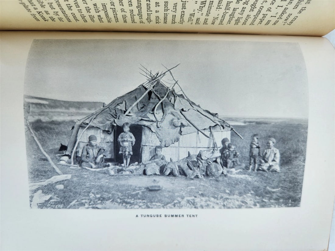 1910 TENT-LIFE in SIBERIA by GEORGE KENNAN antique ILLUSTRATED - 10