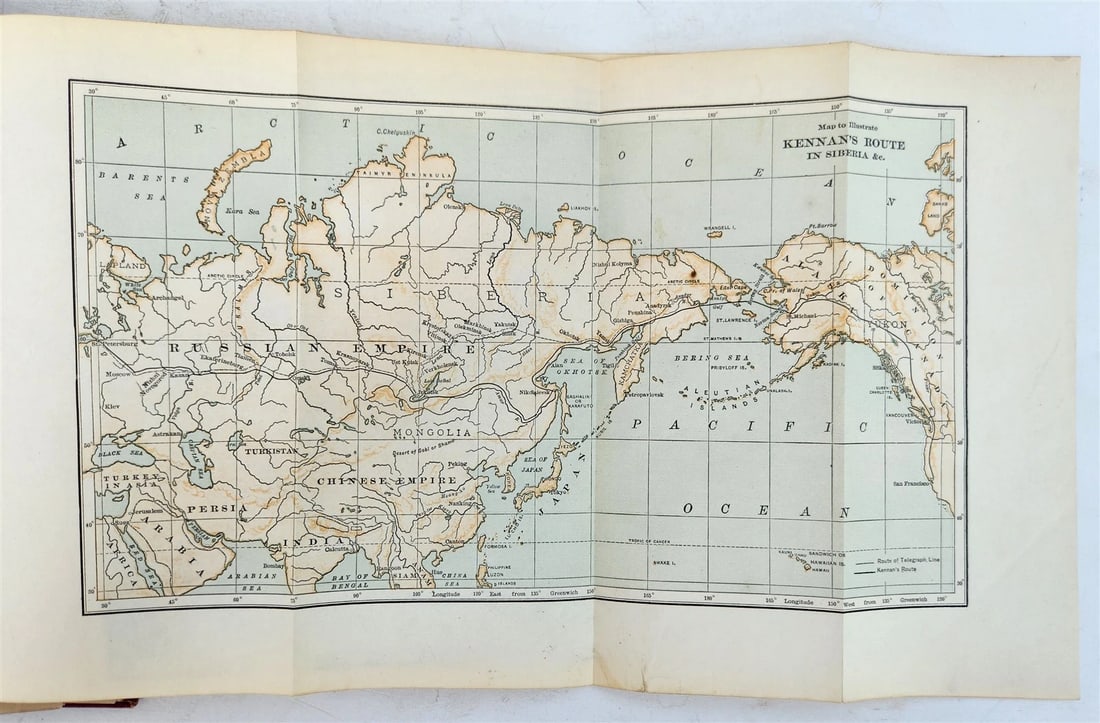 1910 TENT-LIFE in SIBERIA by GEORGE KENNAN antique ILLUSTRATED - 5