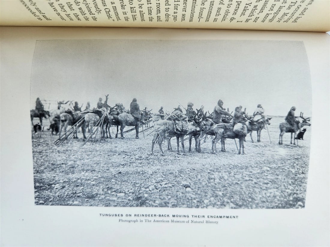 1910 TENT-LIFE in SIBERIA by GEORGE KENNAN antique ILLUSTRATED - 9