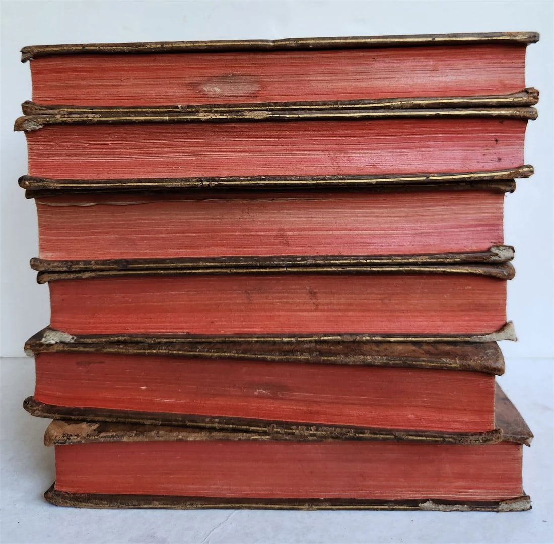 1778 SECOND VOYAGE of CAPTAIN COOK 6 volumes in FRENCH antique - 8