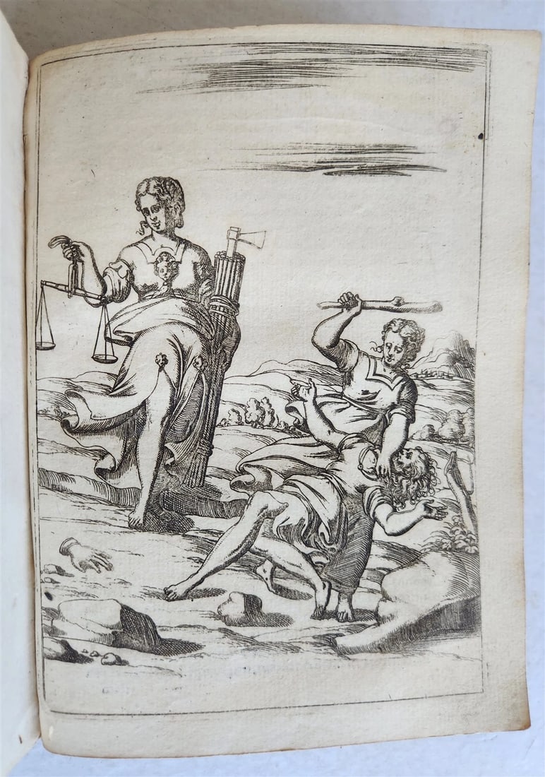 1587 ICONOGRAPHY ILLUSTRATED IDOLS & RELIGIOUS CEREMONIES of ANCIENTS antique - 13