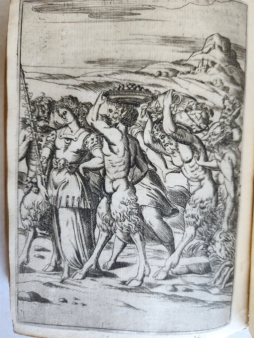 1587 ICONOGRAPHY ILLUSTRATED IDOLS & RELIGIOUS CEREMONIES of ANCIENTS antique - 16