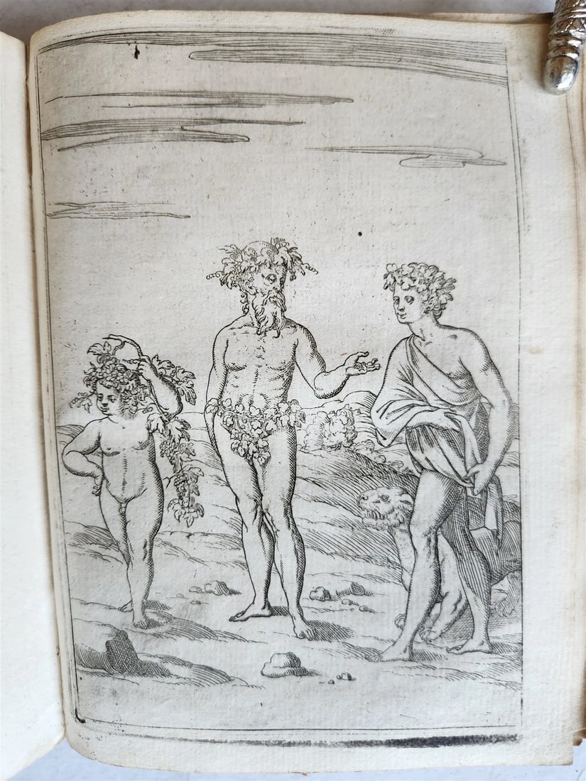 1587 ICONOGRAPHY ILLUSTRATED IDOLS & RELIGIOUS CEREMONIES of ANCIENTS antique - 17