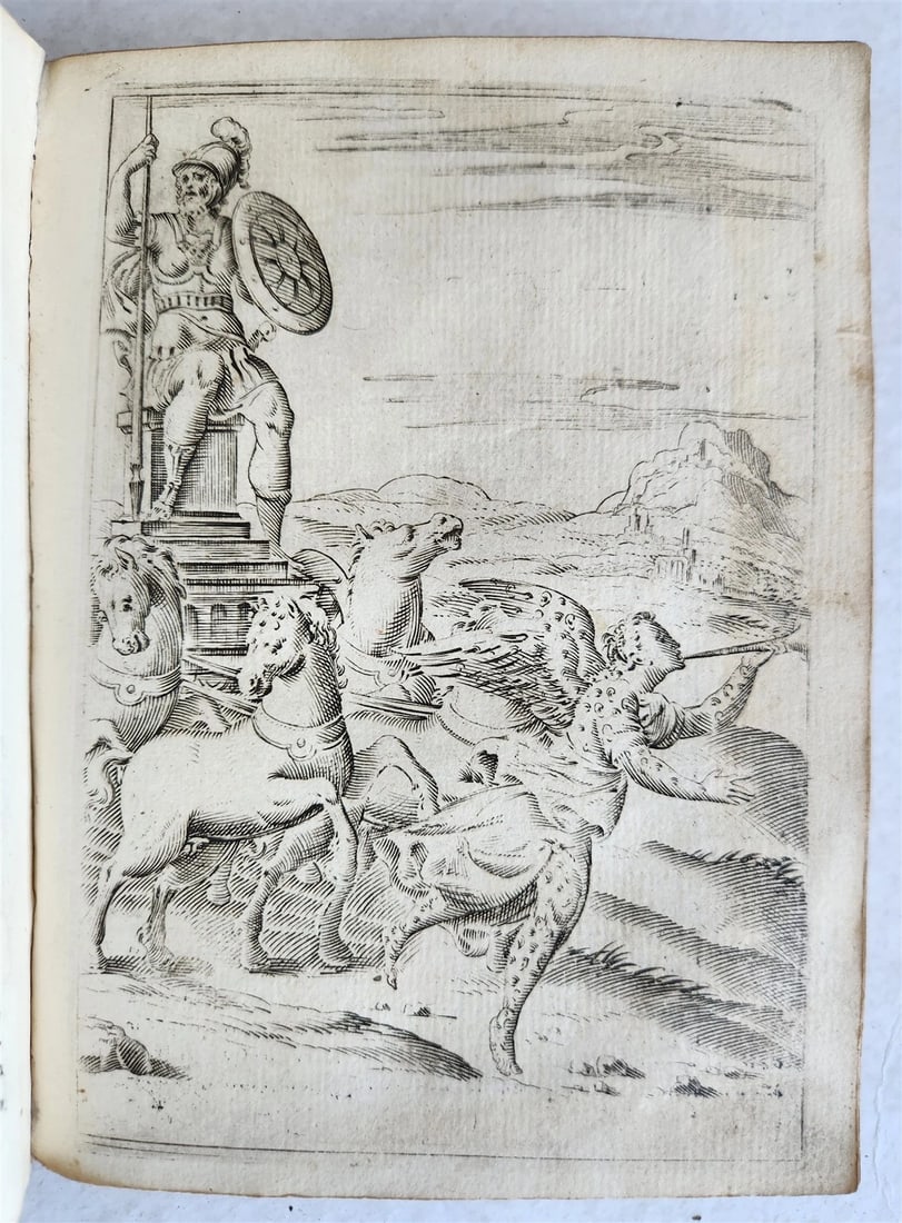 1587 ICONOGRAPHY ILLUSTRATED IDOLS & RELIGIOUS CEREMONIES of ANCIENTS antique - 18