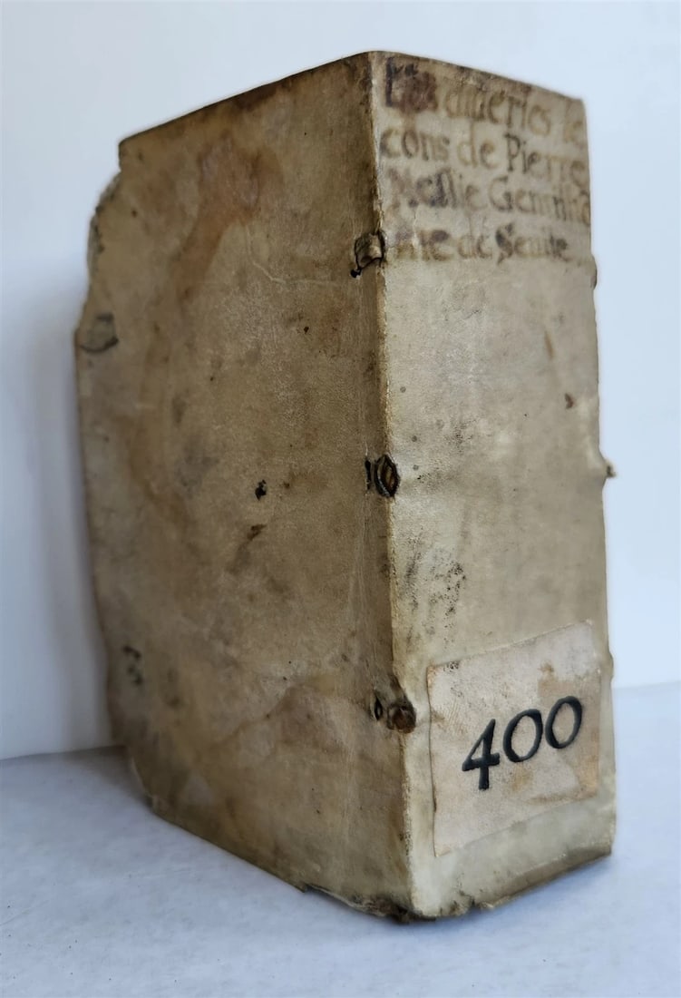 1560 PIERRE MESSIE Miscellany of Several Lessons antique 16th CENTURY VELLUM - 2