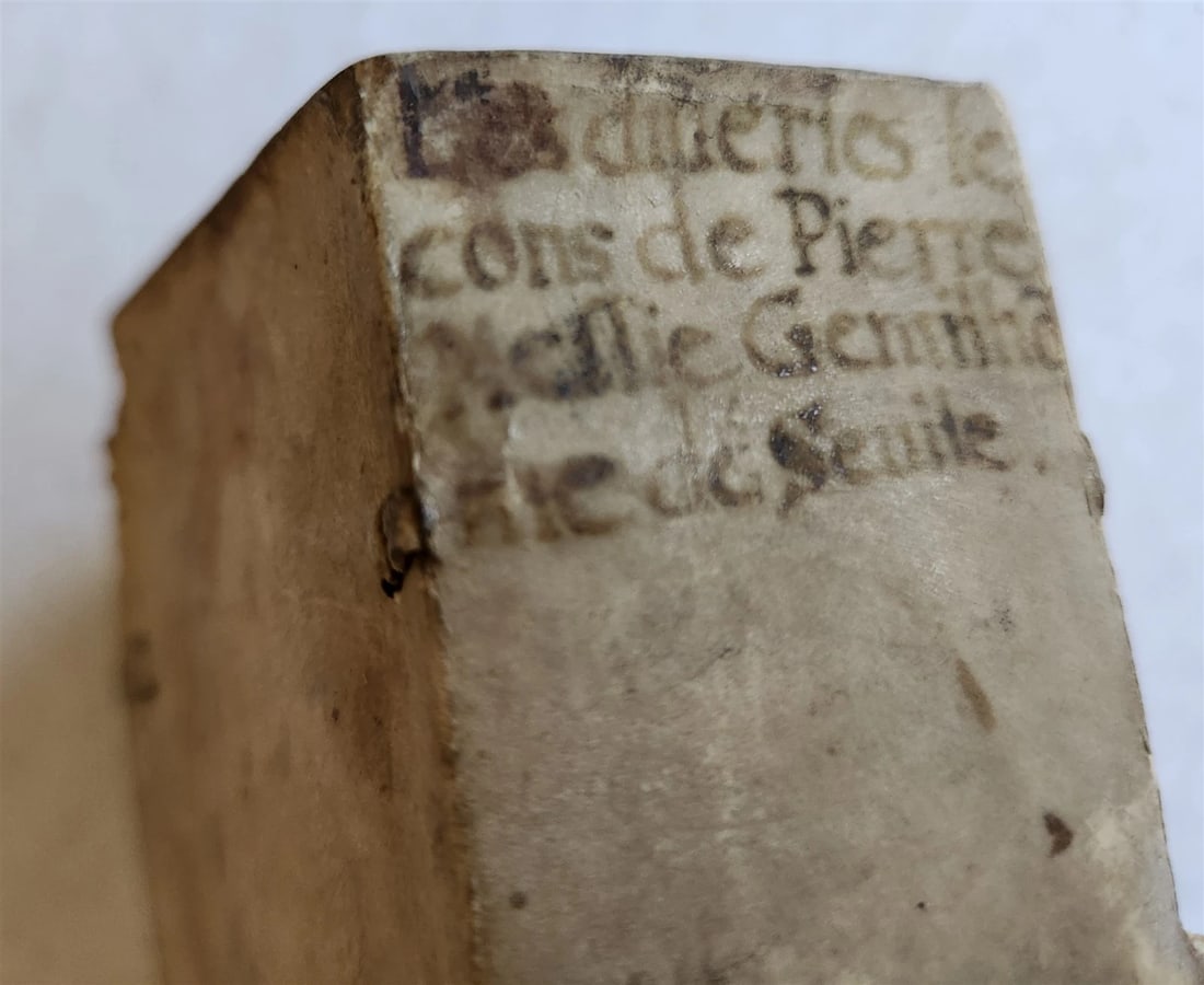 1560 PIERRE MESSIE Miscellany of Several Lessons antique 16th CENTURY VELLUM - 7