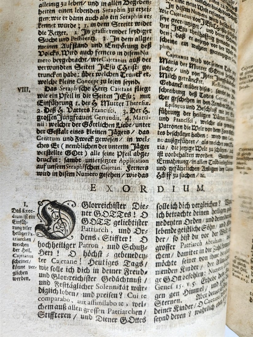 1713 CONCIONATORIS by Sebastiano Textor antique PIGSKIN BOUND FOLIO - 10