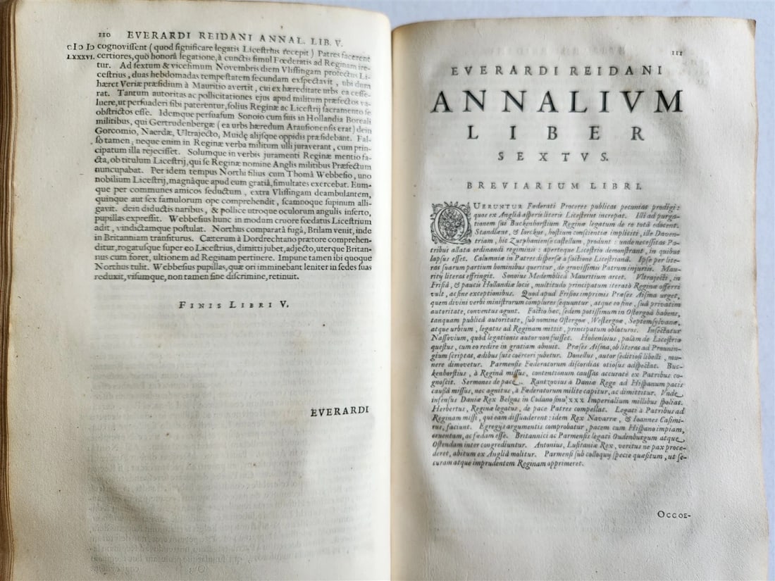 1633 EUROPE HISTORY antique FOLIO Britannicarum Gallicarum Belgicarum Germanica - 7
