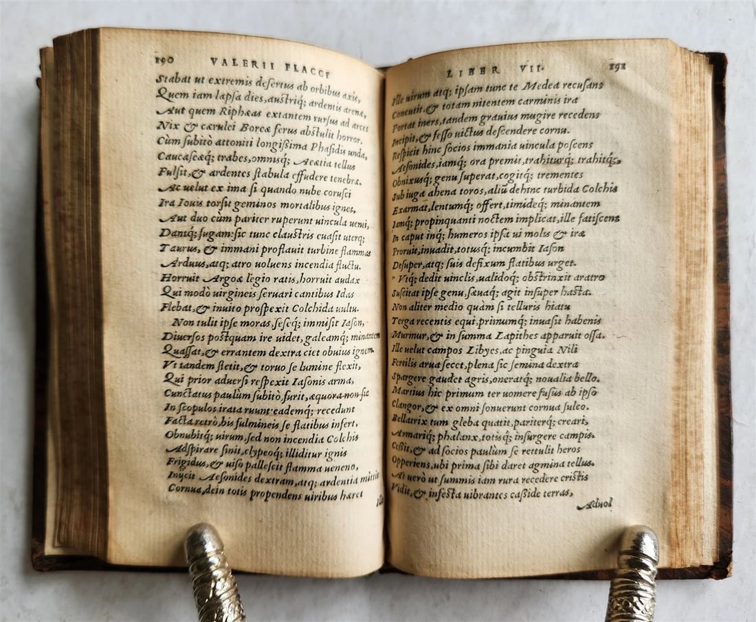 1548 ARGONAUTICA Valerius Flaccus POETRY antique 16th CENTURY - 5