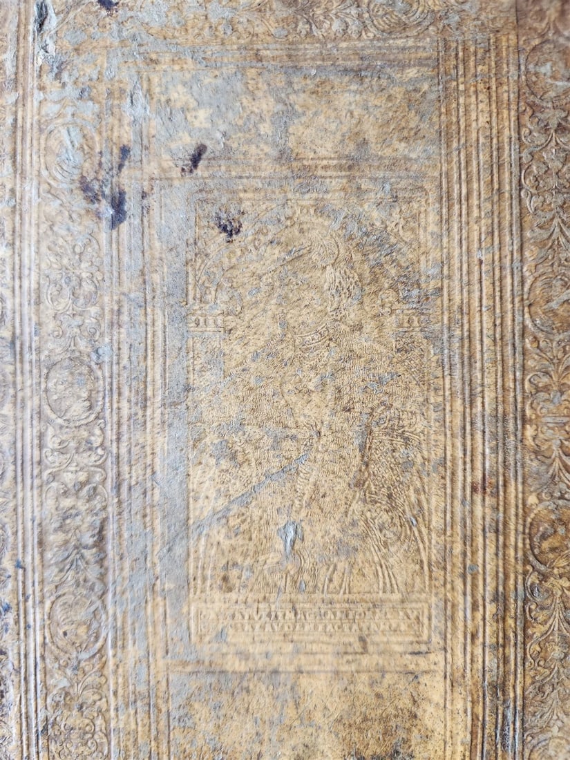 1576 MARTIN LUTHER COLLOQUIA 16th CENTURY PIGSKIN BOUND FOLIO antique - 6