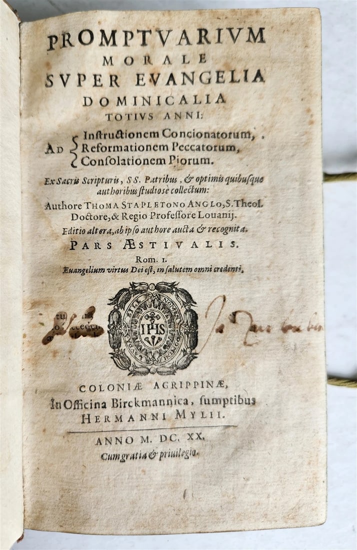 1721 TREATISE on SOURCES of CORRUPTION by OSTERWALD antique vellum binding - 10