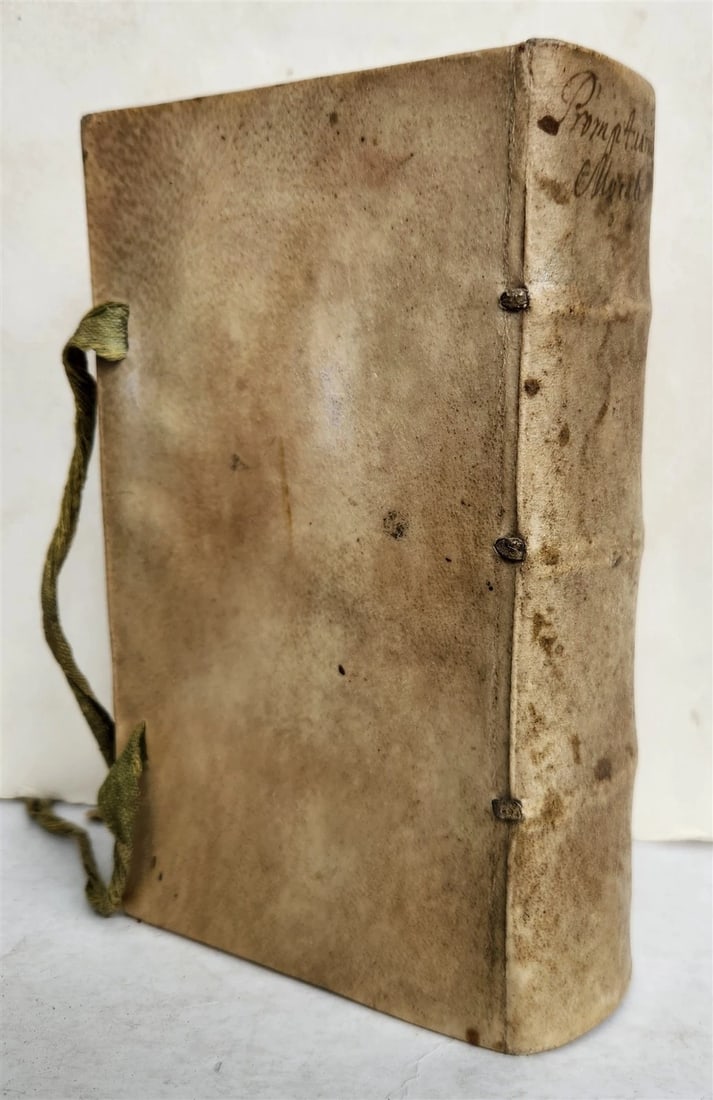 1620 T.STAPLETON Promptuarium morale super evangelia dominicalia antique VELLUM - 2