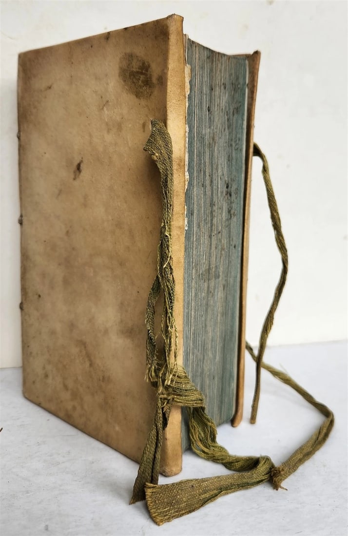 1620 T.STAPLETON Promptuarium morale super evangelia dominicalia antique VELLUM - 3