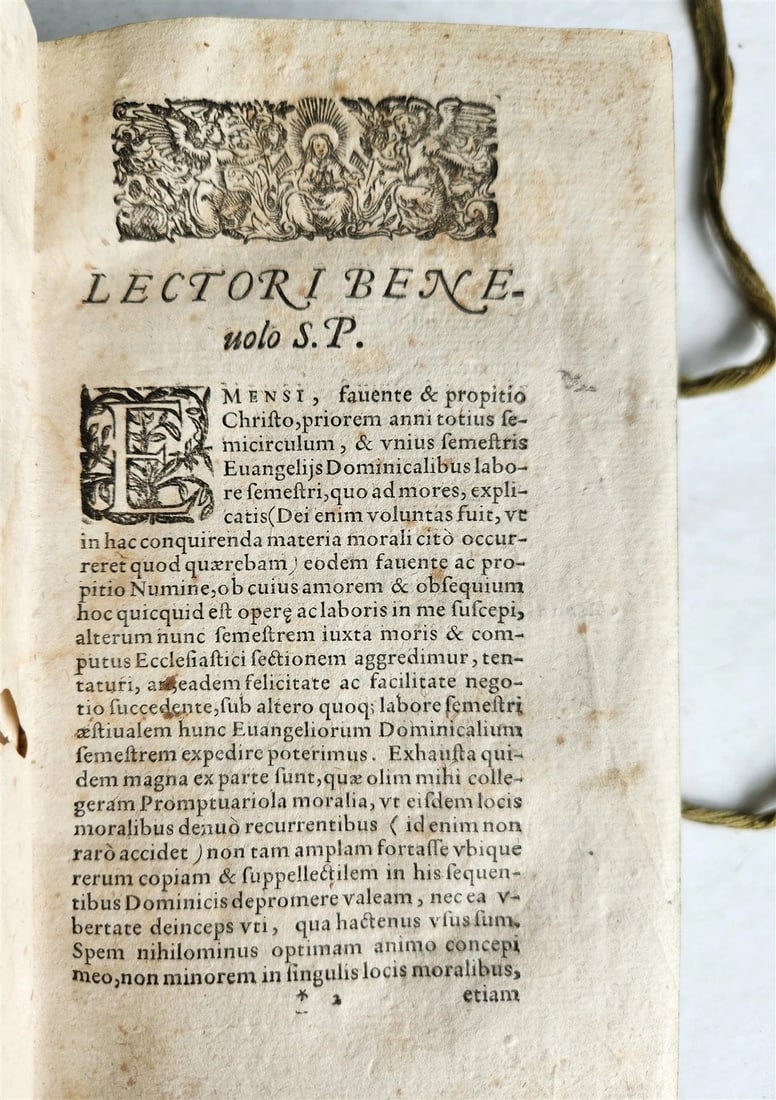 1620 T.STAPLETON Promptuarium morale super evangelia dominicalia antique VELLUM - 5