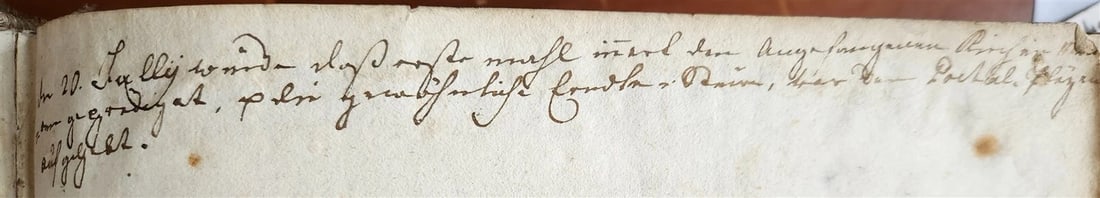 1755 BIBLE in GERMAN ULRICH antique PIGSKIN BINDING METAL FITTINGS MASSIVE FOLIO - 14