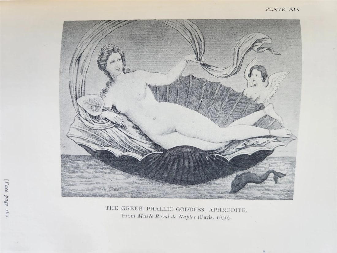 1950s PHALLIC WORSHIP ILLUSTRATED G.Scott vintage LIMITED EDITION NUMBERED COPY - 11