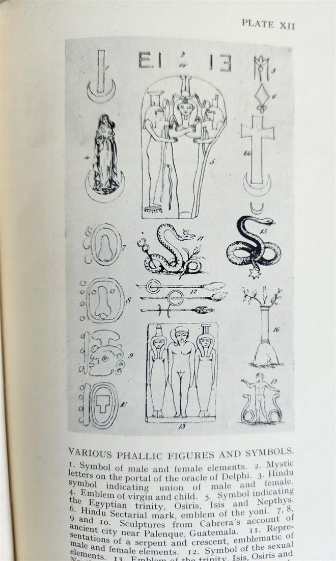 1950s PHALLIC WORSHIP ILLUSTRATED G.Scott vintage LIMITED EDITION NUMBERED COPY - 6