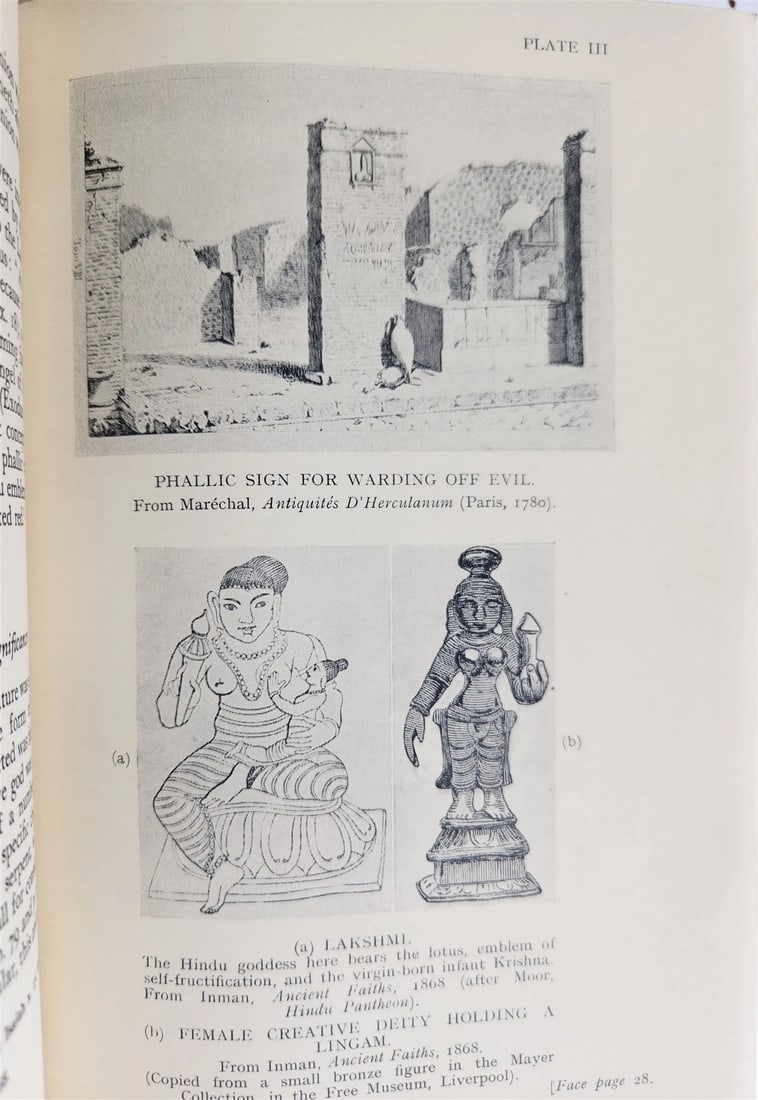 1950s PHALLIC WORSHIP ILLUSTRATED G.Scott vintage LIMITED EDITION NUMBERED COPY - 7