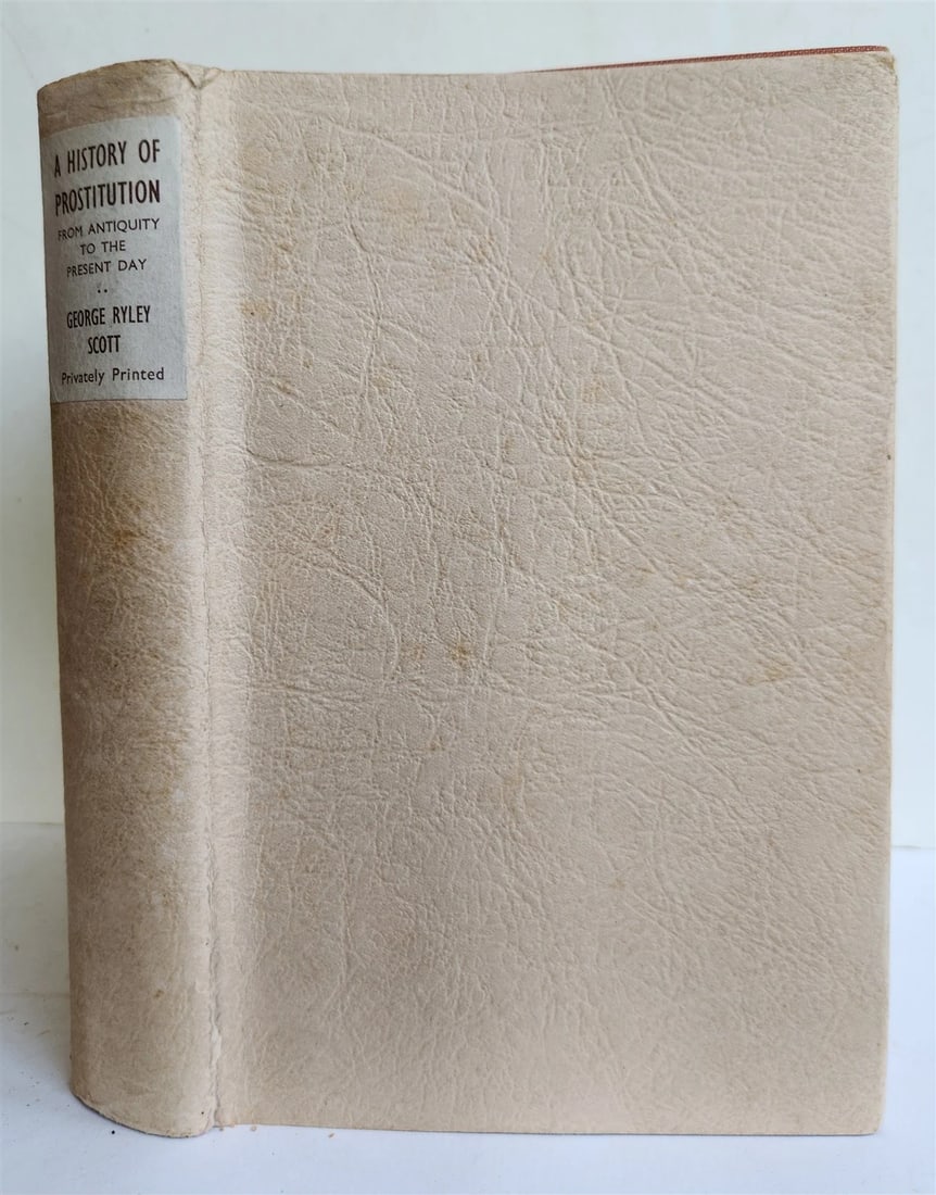 1954 HISTORY of PROSTITUTION ILLUSTRATED vintage LIMITED EDITION NUMBERED COPY - 2