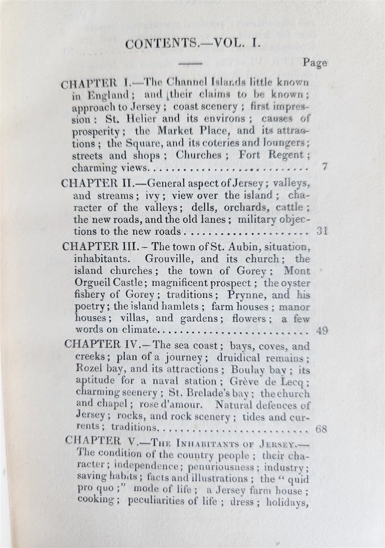 1834 CHANNEL ISLAND JERSEY GUERNSEY ALDERNEY antique 2 VOLS ILLUSTRATED w/ MAPS - 4