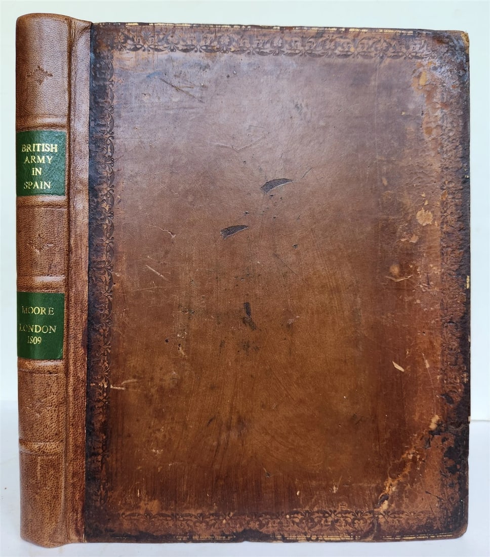 1809 NARRATIVE of CAMPAIGN of BRITISH ARMY in SPAIN antique ILLUSTRATED w/MAPS - 2