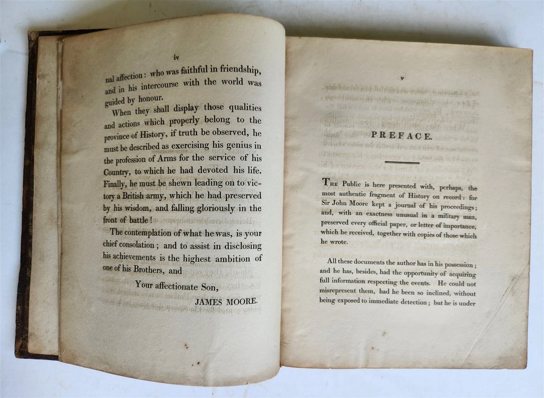 1809 NARRATIVE of CAMPAIGN of BRITISH ARMY in SPAIN antique ILLUSTRATED w/MAPS - 3