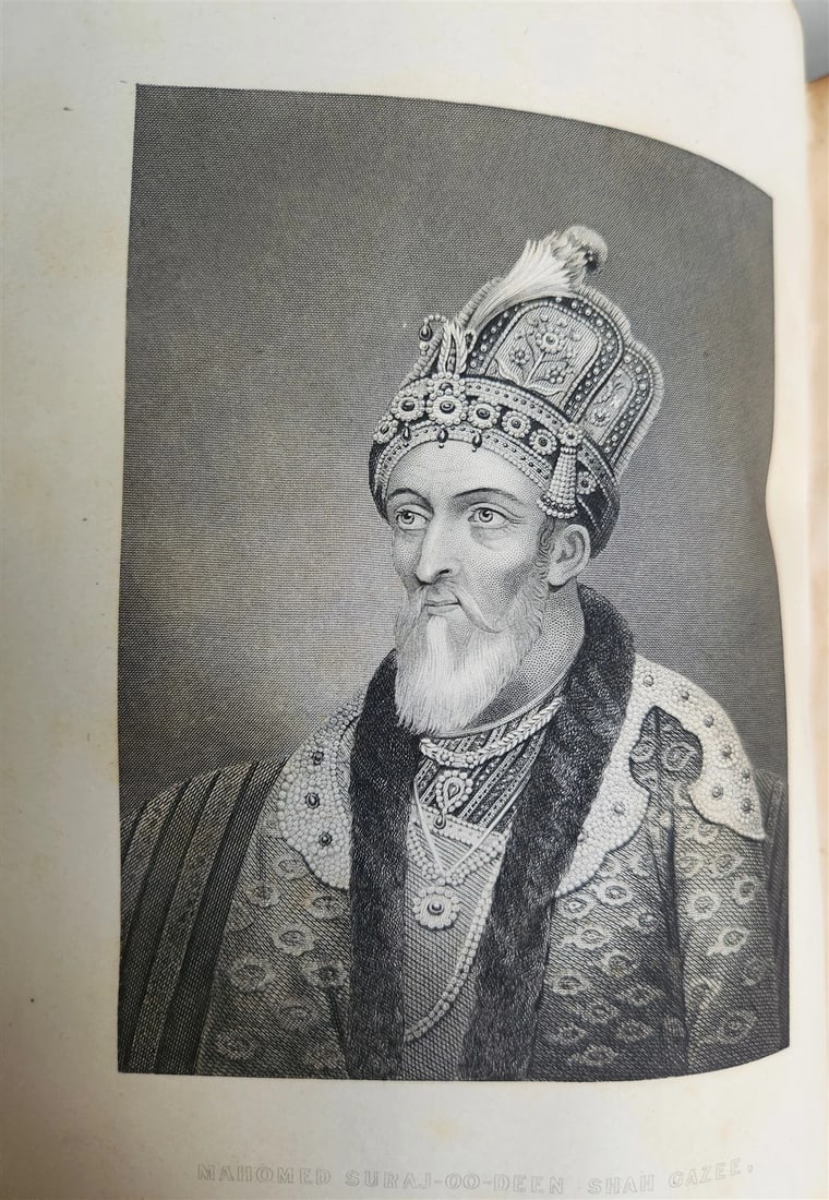 1860s HISTORY of INDIAN MUTINY by CHARLES BALL 2 VOLS antique ILLUSTRATED INDIA - 12