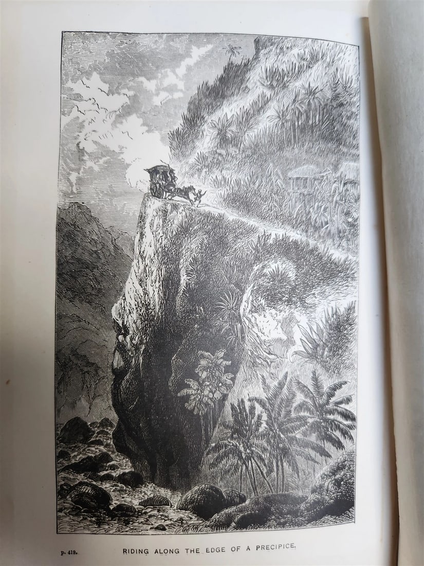 1869 TRAVELS TO EAST INDIAN ARCHIPELAGO antique ILLUSTRATED - 12