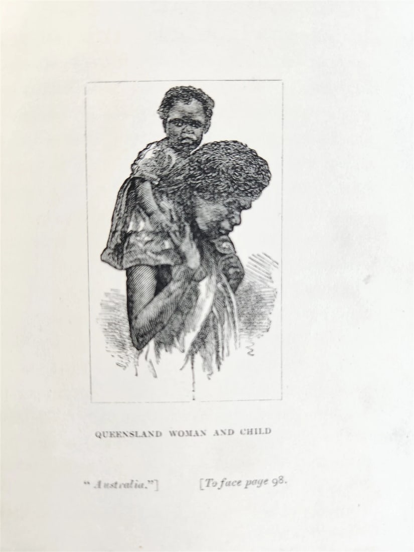 1884 AUSTRALIA THE COUNTRY & ITS INHABITANTS antique ILLUSTRATED - 11