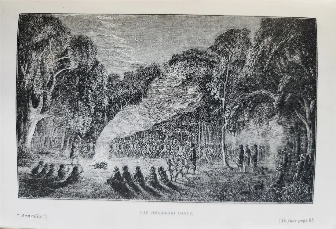 1884 AUSTRALIA THE COUNTRY & ITS INHABITANTS antique ILLUSTRATED - 12